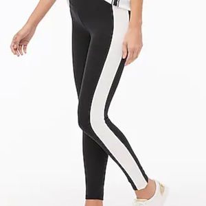 Full-length everyday leggings with side panel